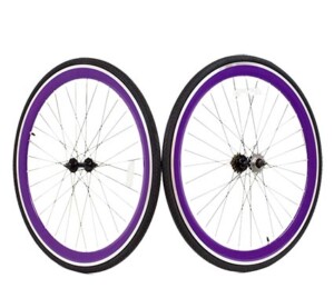 Wheelset Fixed Gear Purple - Image 2