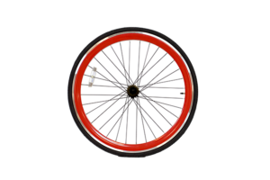red single speed wheels